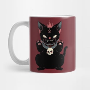 Metalhead Kitty Mug